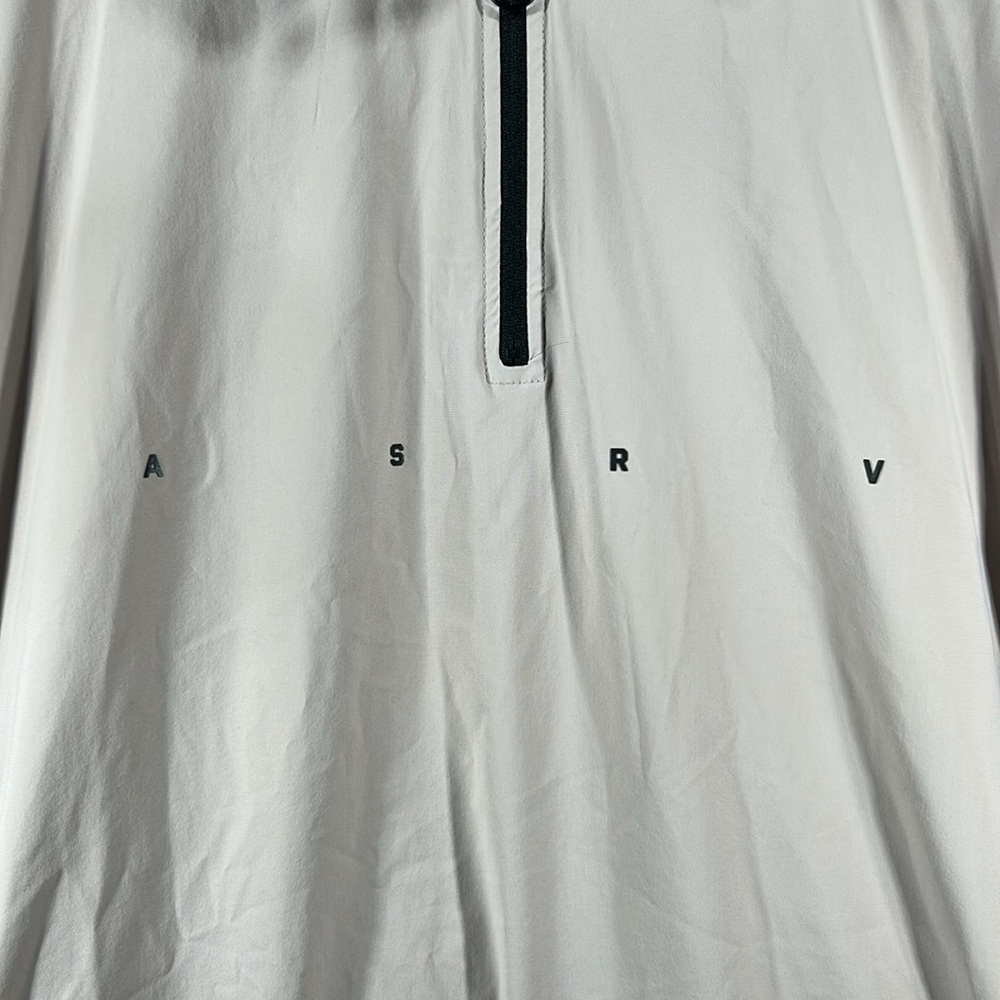 ASRV DSG-0440. Tetra-Lite™ Quarter Zip Jacket - Cinder - Picture 4 of 8